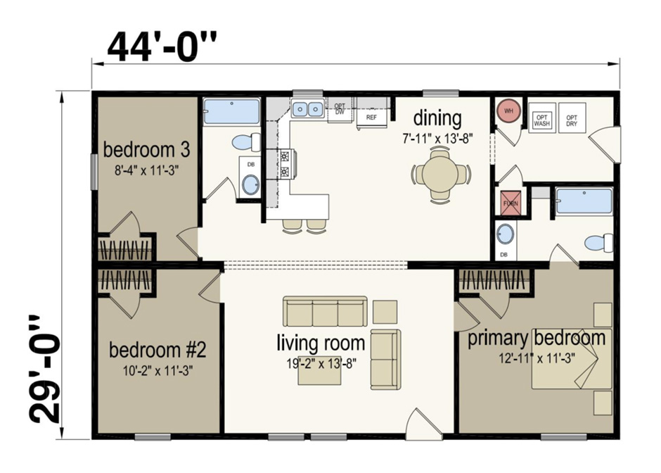 Champion Homes - 2944-3B2B